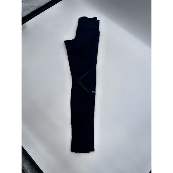 ALO motto Black High-Waist Moto Legging - Picture 10 of 15